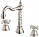 Armando Vicario 2060Bn Provincial 3 Piece Basin Set - Brushed Nickel