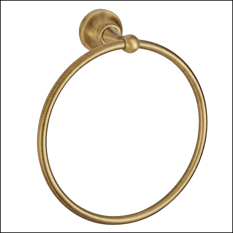 Armando Vicario 900052Br Provincial Bronze Towel Ring Bathroom Accessories