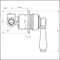 Armando Vicario 9060Br Provincial Complete Shower Wall Mixer - Bronze Bathroom Mixers