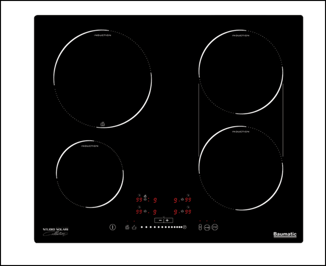 Baumatic 60Cm Induction Cooktop | Bsih64