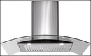 Baumatic B-Rgt9 90Cm Curved Glass Canopy Rangehood Rangehoods