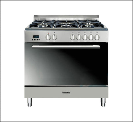 Baumatic Baf91Eg 90Cm Italian Made Dual Fuel Freestanding Stove - Ex Display Stoves