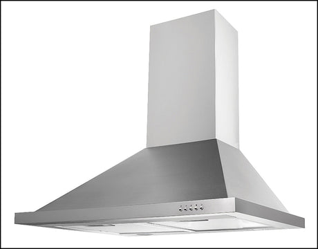 Baumatic Bfr6 60Cm Stainless Steel Canopy Hood Rangehoods