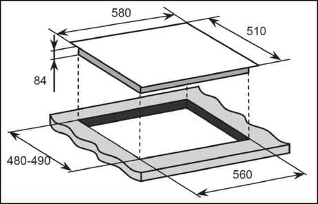 Baumatic Bg4S 4 Burner Stainless Steel Gas Cooktop