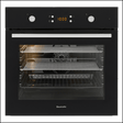 Baumatic Bo7C European Made Black Glass Electric Oven - 10Amp Plug Connection Oven