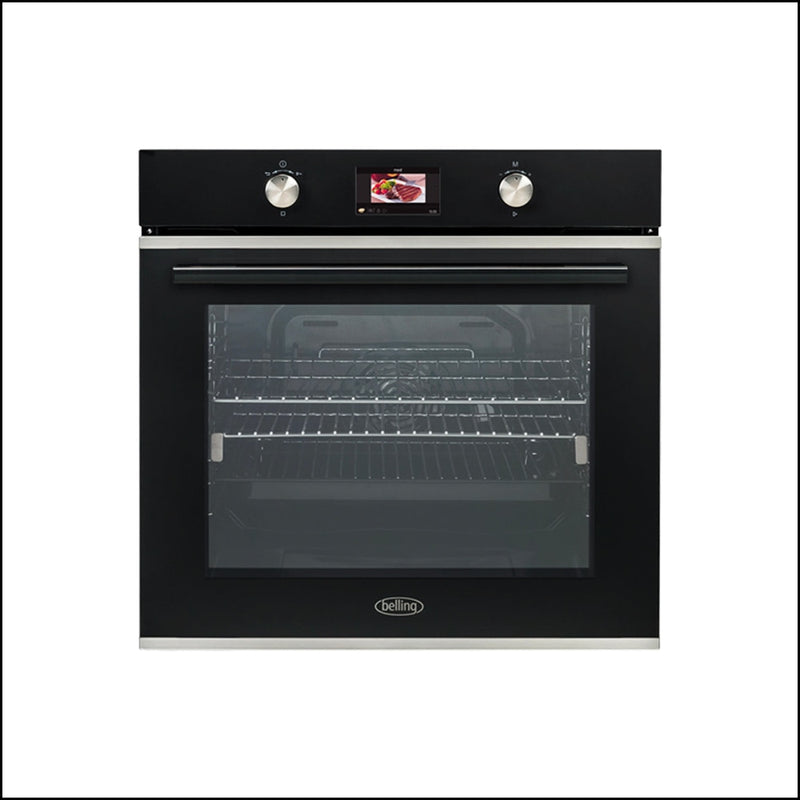 Belling Ib6010Frc 60Cm Smart Screen Readycook Black Glass Electric Oven - Sale Oven