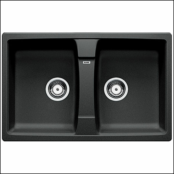 Blanco Lexa8K5 Double Bowl Granite Sink With Drainer And Overflow - Special Order Kitchen Sinks
