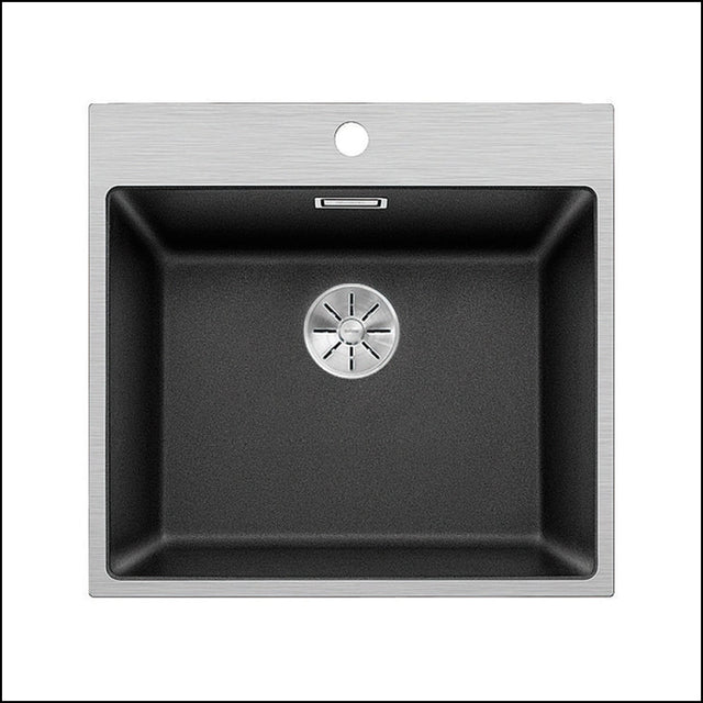 Blanco Made In Germany Sub500Ifak5 Steelframe Sink With Tap Ledge Granite Kitchen Sinks
