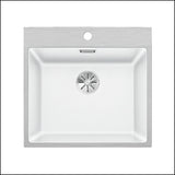 Blanco Made In Germany Subline500Ifawk5 Steelframe Sink With Tap Ledge Granite Kitchen Sinks