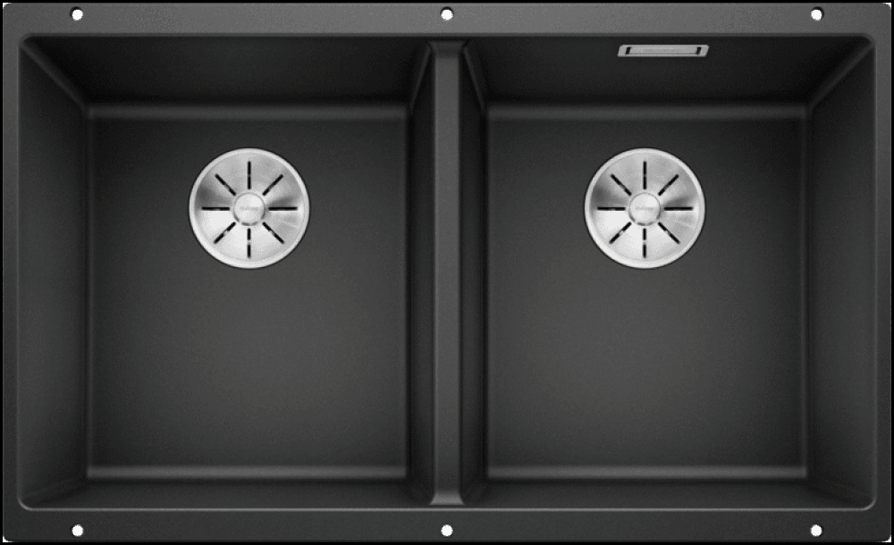 Blanco Subline350350Uk5 Granite Kitchen Sink - Anthracite Ex Showroom Display Sinks