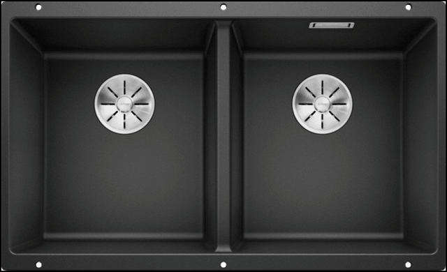 Blanco Subline350350Uk5 Granite Kitchen Sink - Anthracite Ex Showroom Display Sinks