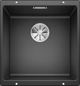 Blanco Subline400Uk5 Granite Kitchen Sink - Anthracite Black Sinks