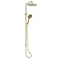 Greens Rocco Twin Rail Shower Brushed Brass 187906 - Special Order