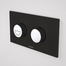 Caroma Invisi Series II Round Dual Flush Plate & Raised Care Buttons - Midnight Dream 237011MD - Special Order