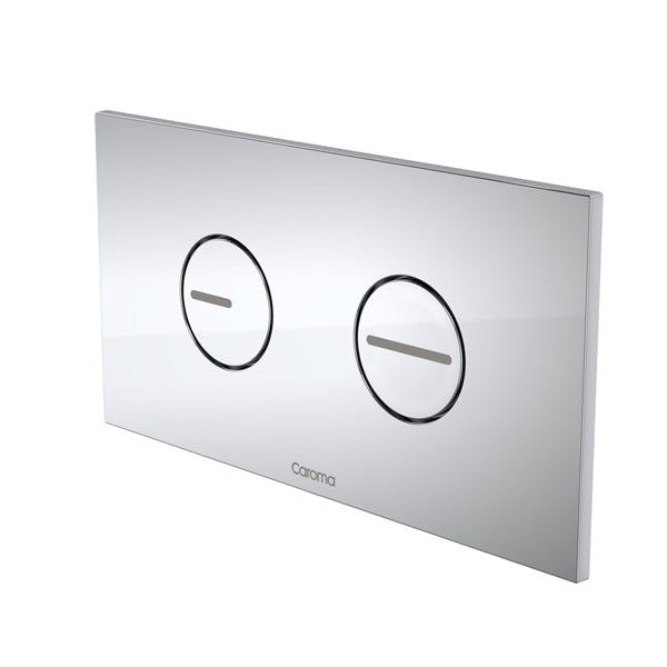 Caroma Invisi Series II Round Dual Flush Plate & Buttons 237010CH 237010SA - Special Order