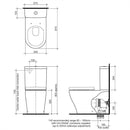 Caroma Luna Wall Faced Toilet Suite - Special Order