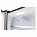 Chiq Csh379Nbsl2 380L Frost Free Hybrid Fridge + Freezer Dark Stainless Steel Upright Freezers