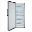 Chiq Csh379Nbsl2 380L Frost Free Hybrid Fridge + Freezer Dark Stainless Steel Upright Freezers