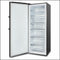 Chiq Csh379Nbsl2 380L Frost Free Hybrid Fridge + Freezer Dark Stainless Steel Upright Freezers