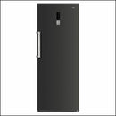 Chiq Csh379Nbsr2 380L Frost Free Hybrid Fridge + Freezer Dark Stainless Steel Upright Freezers