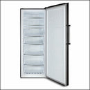 Chiq Csh379Nbsr2 380L Frost Free Hybrid Fridge + Freezer Dark Stainless Steel Upright Freezers