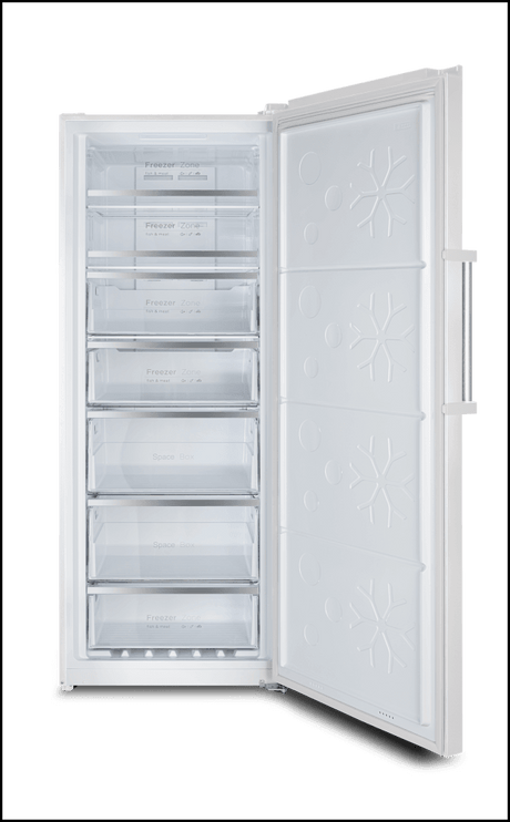 Chiq Csh380Nwr2 380L Frost Free Inverter System Hybrid Fridge + Freezer Upright Freezers
