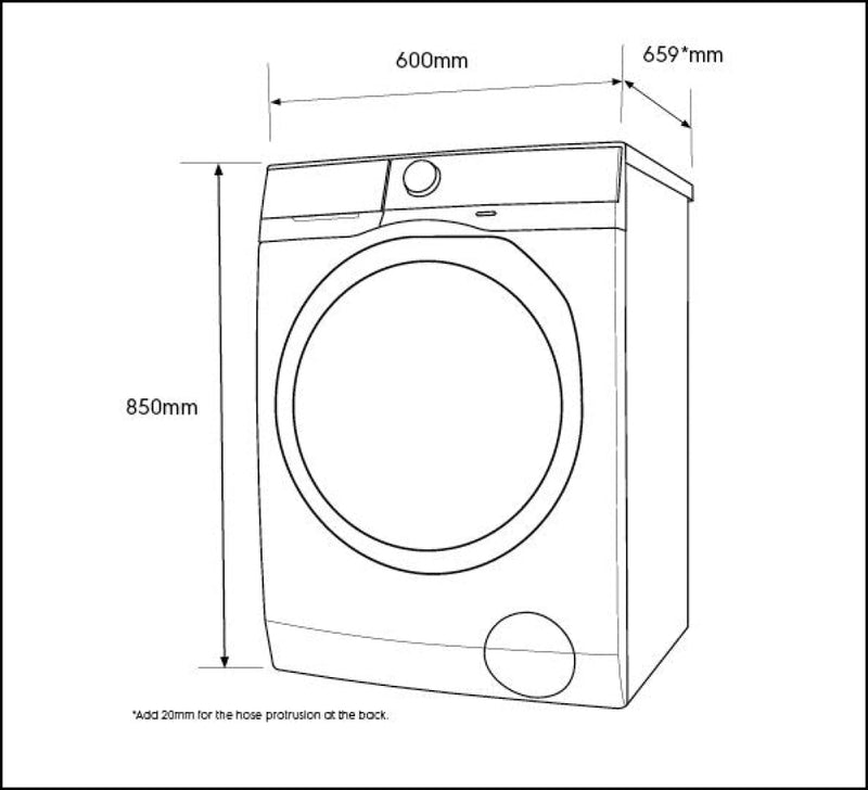 Electrolux Ewf1041Zdwa 10Kg Front Load Washing Machine Seconds Stock Washers