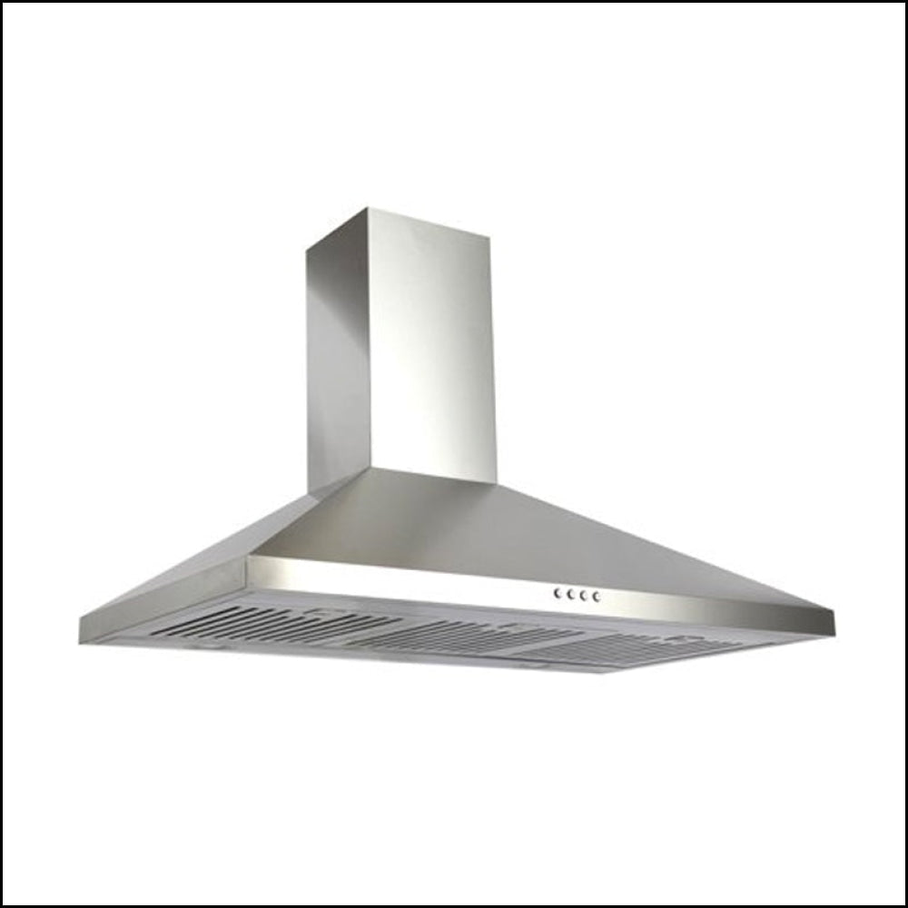 Emilia Ck90Lbf 90Cm Stainless Steel Canopy Rangehood With Baffle Filters Rangehoods