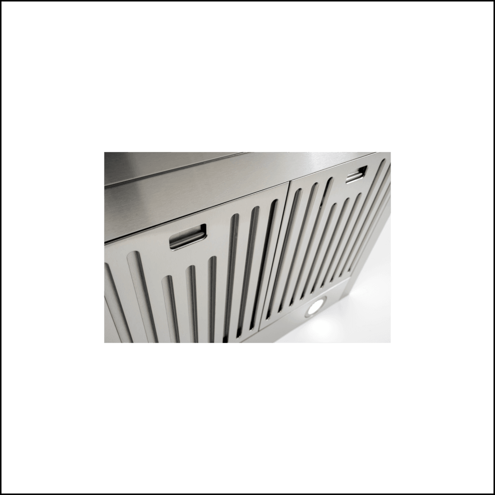 Euro Appliances Ea60Xr 600Mm Stainless Steel Pyramid Canopy With Baffle Filters And Remote Control