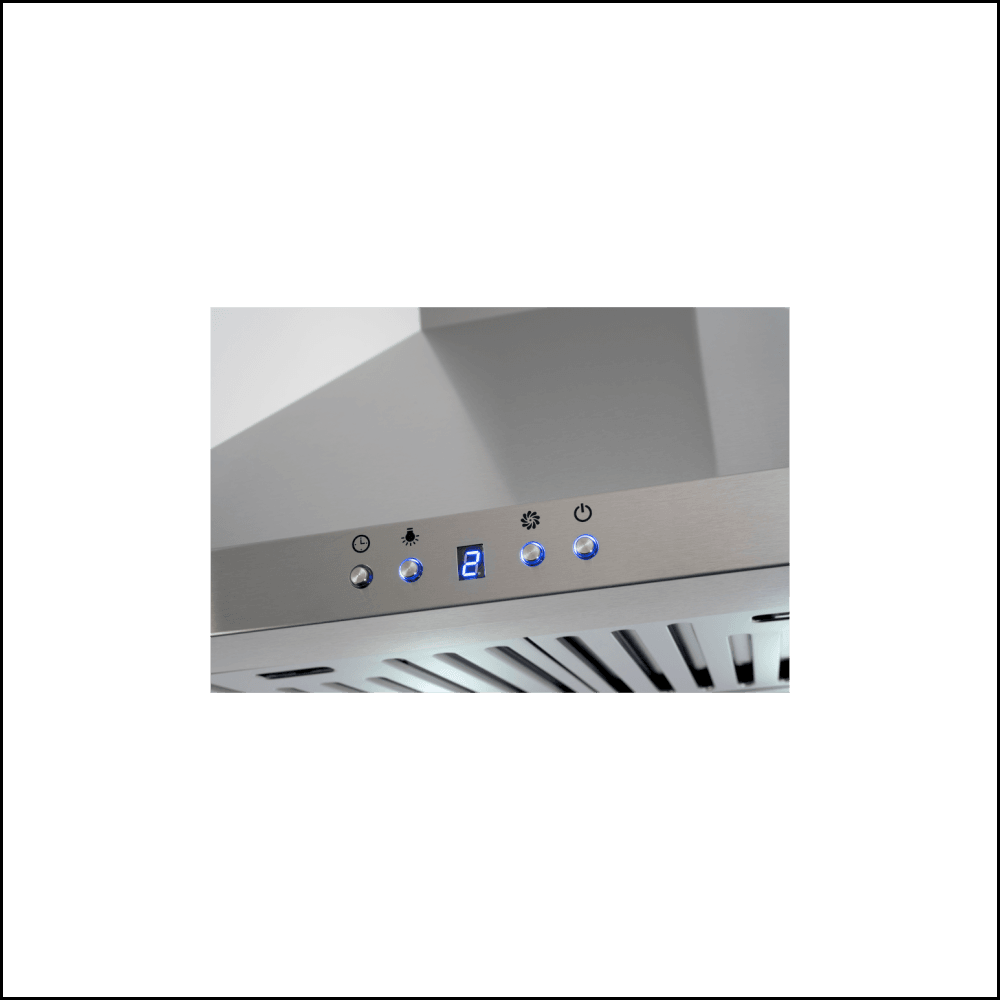 Euro Appliances Ea60Xr 600Mm Stainless Steel Pyramid Canopy With Baffle Filters And Remote Control