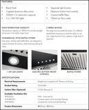 Euro Appliances Ebb900Bk 90Cm Black Finish Alfresco Canopy Bbq Rangehoods