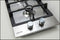 Euro Appliances Ect30Gx 30Cm 2 Burner Stainless Steel Gas Hob Cooktop