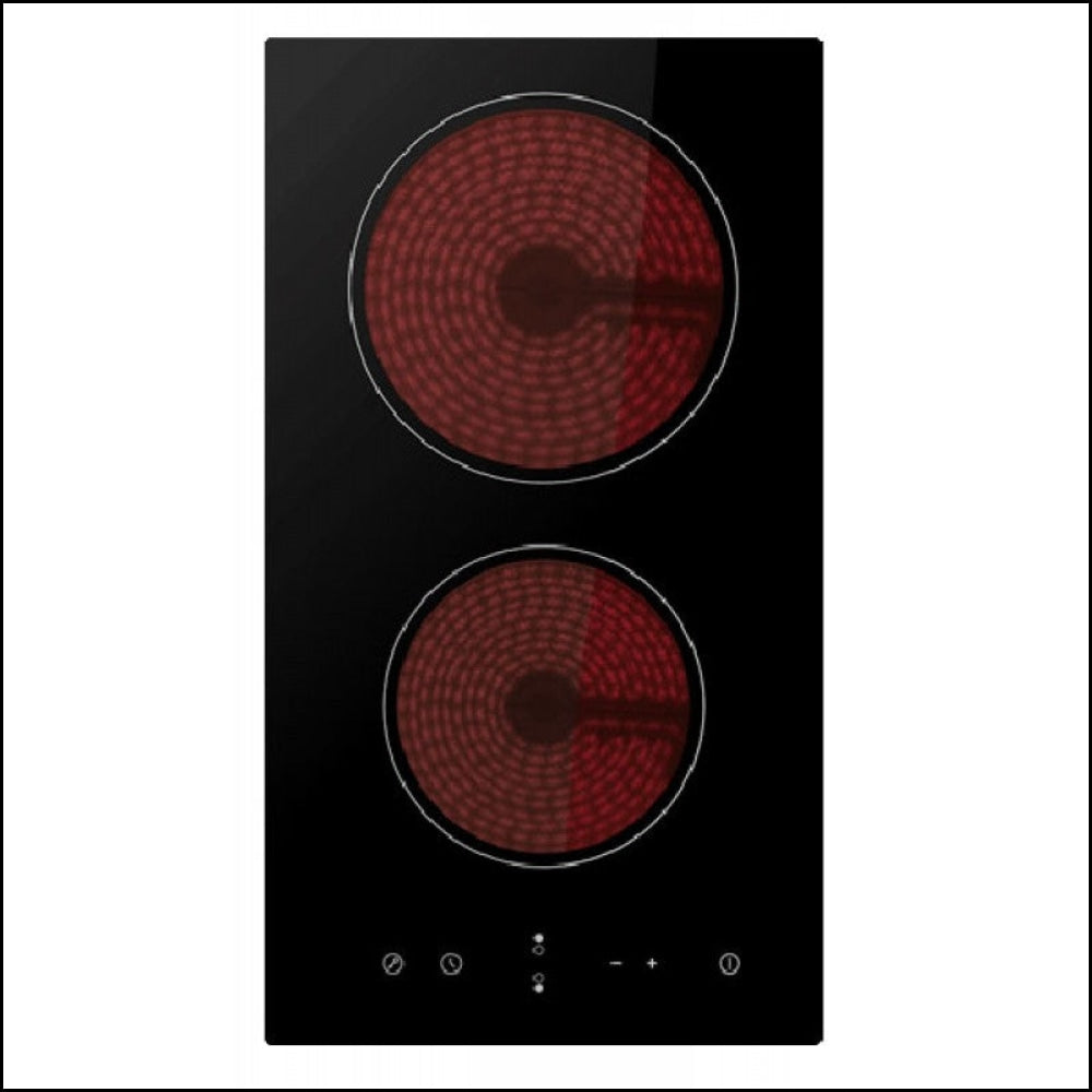 Euro Appliances ECT32C Two Cooktop Ceran Touch Electric 30cm SA