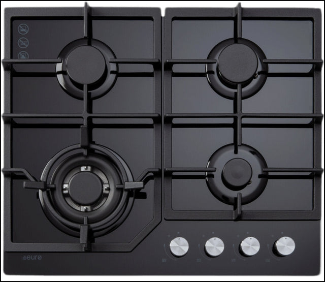 Euro Appliances Ect600Gbk 60Cm Natural Gas Cooktop - Ex Display