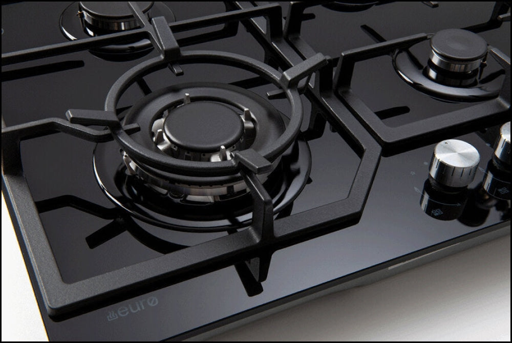Euro Appliances Ect600Gbk 60Cm Natural Gas Cooktop - Ex Display