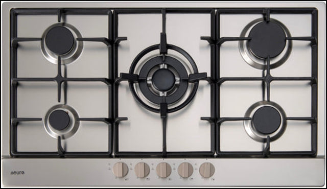 Euro Appliances Ect900Gx 90Cm Natural Gas Cooktop - Ex Display