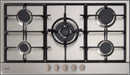 Euro Appliances Ect900Gx 90Cm Stainless Steel Gas Cooktop