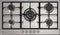 Euro Appliances Ect900Gx 90Cm Stainless Steel Gas Cooktop