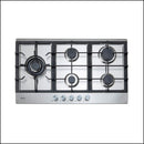 Euro Appliances Ect90G5X 90Cm Natural Gas Cooktop