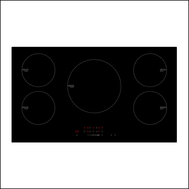 Euro Appliances Ect90Icb 90Cm Induction Cooktop - Special Order