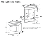 Euro Appliances Eo60Mpyx Pyrolytic Electric Oven Oven