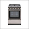 Euro Appliances Ev600Dfsx Freestanding 60Cm Dual Fuel Stainless Steel Oven/Stove Stoves