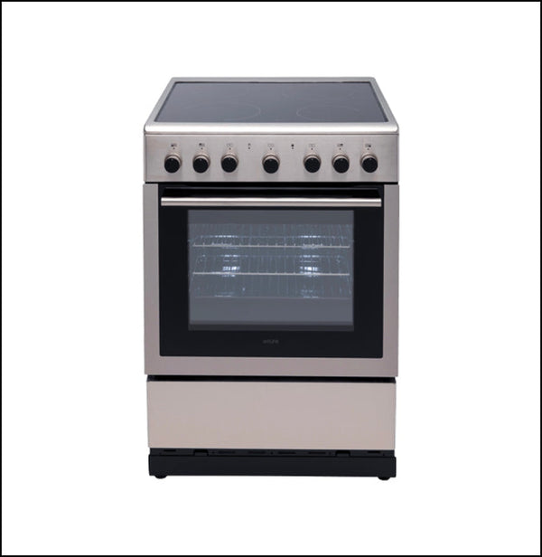 Euro Appliances Ev600Eesx 60Cm Stainless Steel Electric Freestanding Oven/Stove Stove