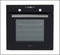 Euro Appliances Ev60M8Sx Black & Stainless Steel Electric Oven Oven