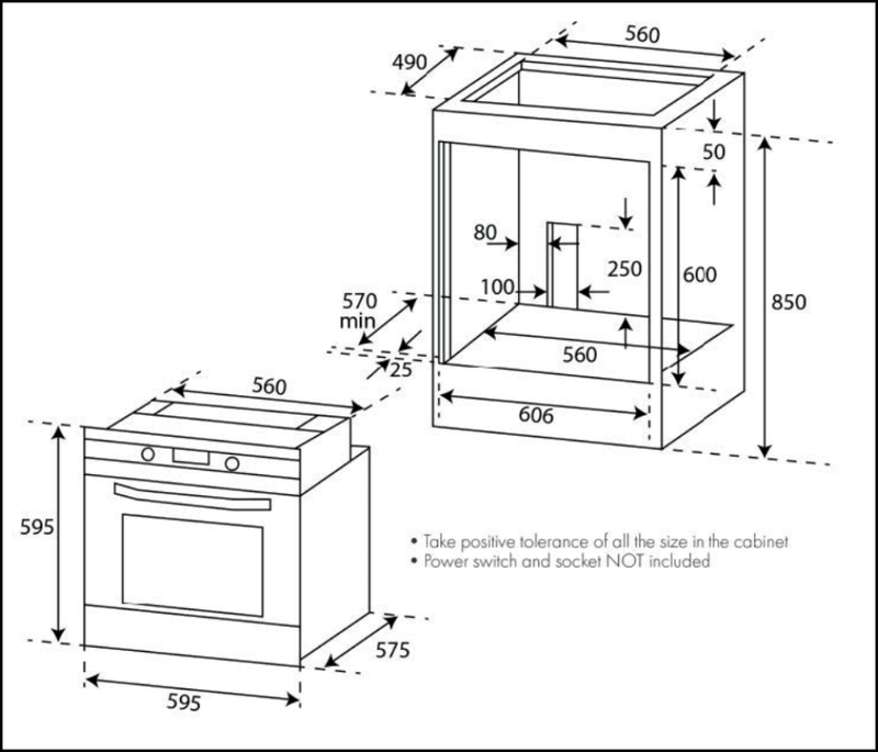 Euro Appliances Oven And Cooktop With Undermount Rangehood No. 56 Packages