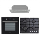 Euro Appliances Oven And Cooktop With Undermount Rangehood No. 56 Packages