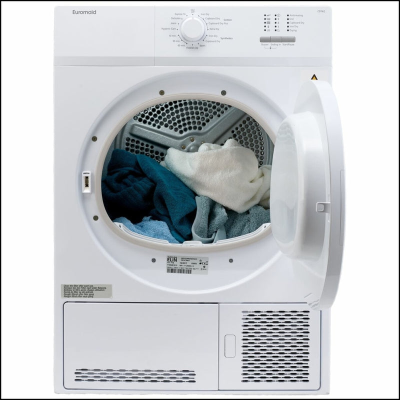 Euromaid Cd7Kg 7Kg Condenser Dryer Clothes Dryers