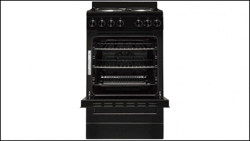 Euromaid Efs54Fc-Seb 540Mm Black 5-Function Electric Freestanding Cooker - Special Order Stove