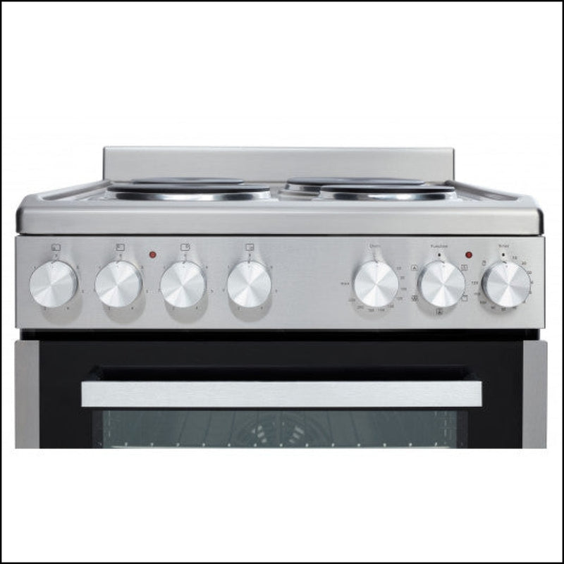 Euromaid Efs54Fc-Ses 540Mm Stainless Steel 5-Function Electric Freestanding Cooker Stove