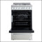 Euromaid Efs54Fc-Ses 540Mm Stainless Steel 5-Function Electric Freestanding Cooker Stove